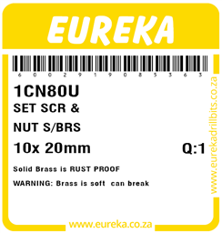 1CN80 - Set Screw & Nut S/B -1CN80_Label_T